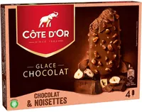 Glace au chocolat