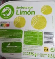 Sorbete de limon