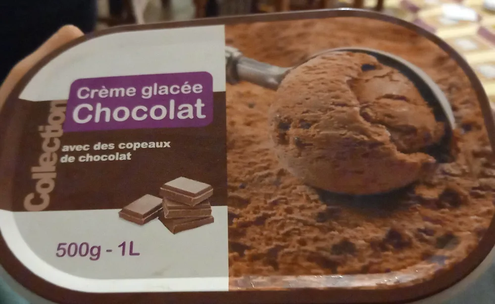Crème glacée chocolat
