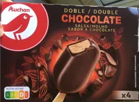 Helado doble chocolate