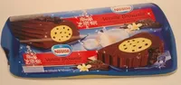 Buche glacée vanille brownie
