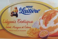 Liégeois Exotique sorbet mangue et crème
