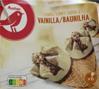 Conos sabor vainilla