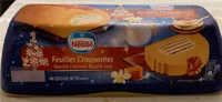 Feuilles craquantes vanille caramel beurre salé