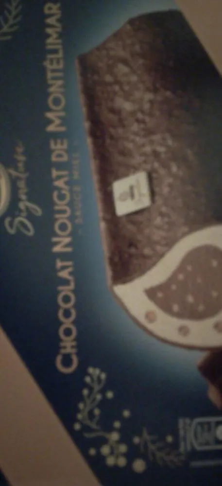 Chocolat nougat de montelimar