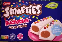 Smarties Bûchettes Choco vanille