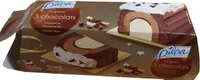Glace 3 chocolats