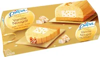 Bûche glacée vanille nougat