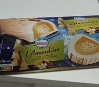 L'amandière Vanille, caramel, Nougatine & et Amandes 9/10 parts