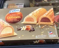 Les délices caramel 6 bûchettes glacées
