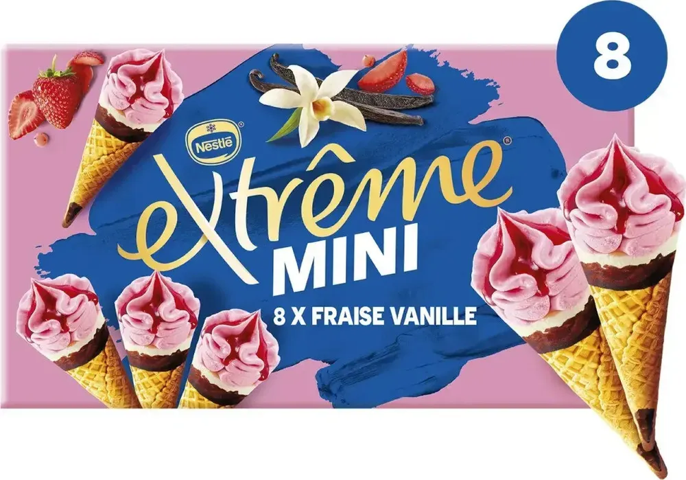 Mini Fraise Vanille