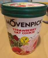 Strawberry oat cookie