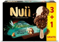 Almond & java vainilla ice cream