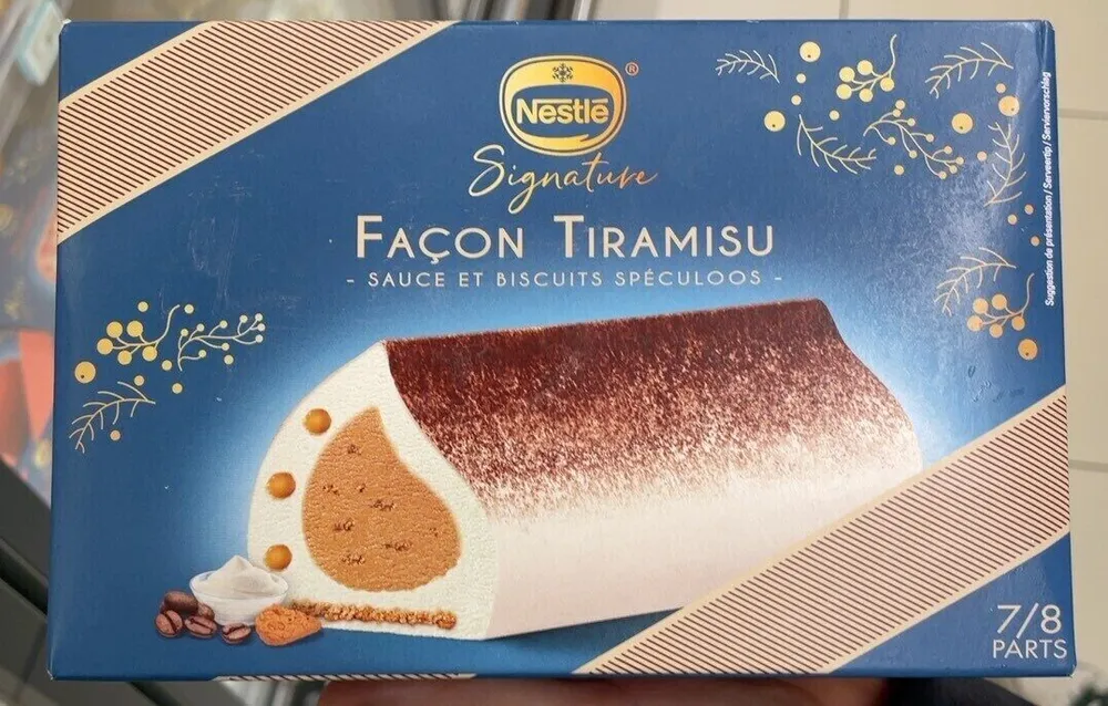 Signature façon tiramisu