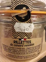 Rillettes de canard vendéen