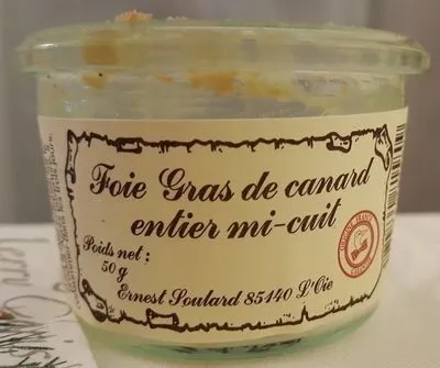 Foie gras de canard entier mi cuit