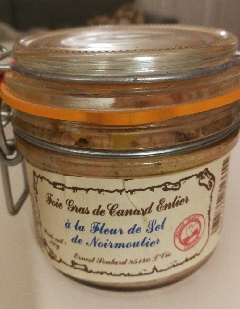 Foie gras de canard Entier à la fleur de sel de Noirmoutier