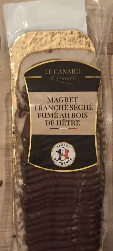 MAGRET TRANCHÉ SÉCHÉ FUMÉ AU BOIS DE HÊTRE