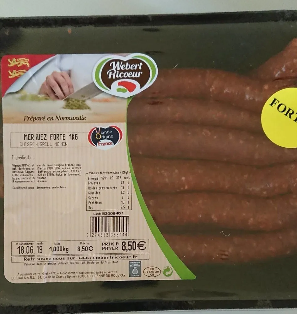 Merguez fortes