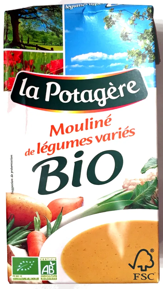 Mouliné de légumes variés