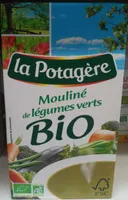 Mouliné de légumes verts bio