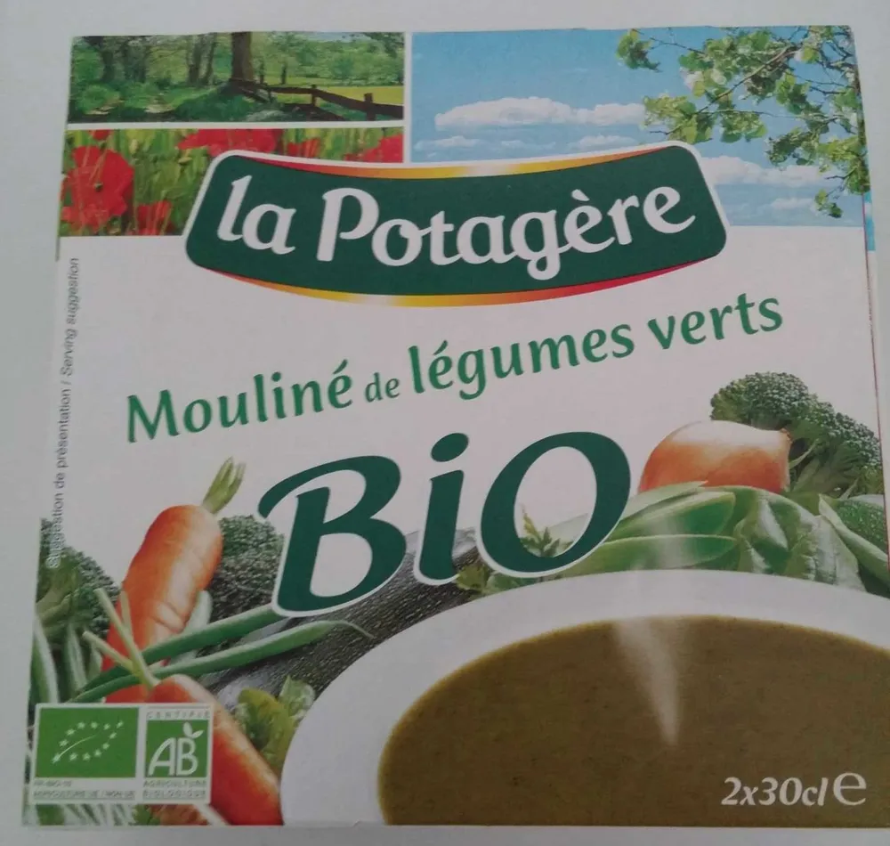 Et.2x30 Mouline Legumes Verts Bio La Potagere