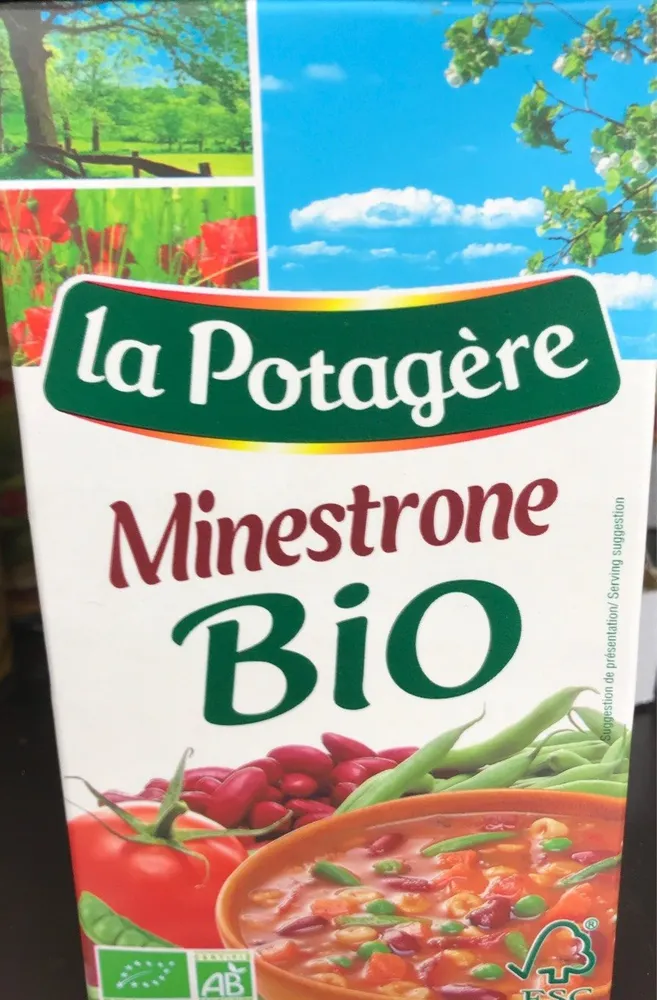 Soupe bio Minestrone La Potagère