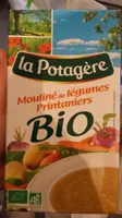 Mouliné de légumes printaniers bio