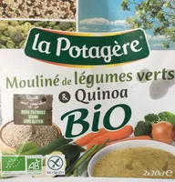 Soupe - Mouliné de légumes verts et quinoa
