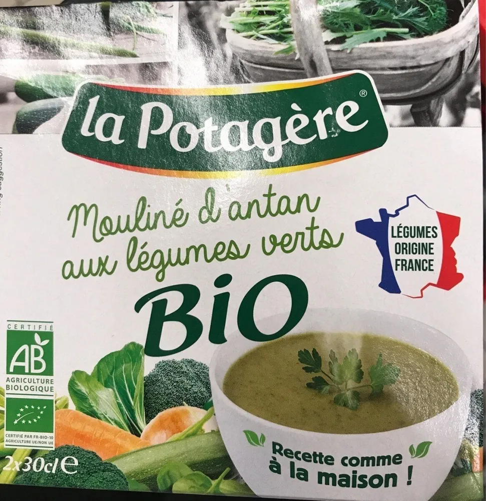 Mouliné d'antan aux legumes vert