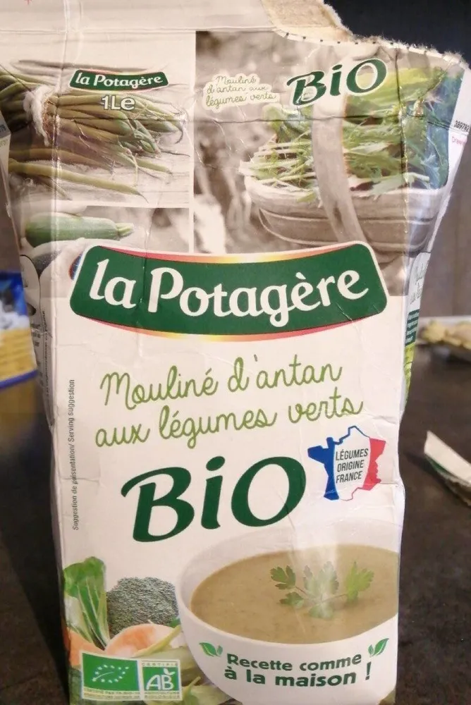 Mouliné d'antan aux légumes verts Bio