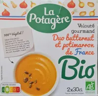 Velouté gourmand - Duo de butternut et potimarron de France