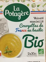 Veloute ensoleille courgette de france au basilic