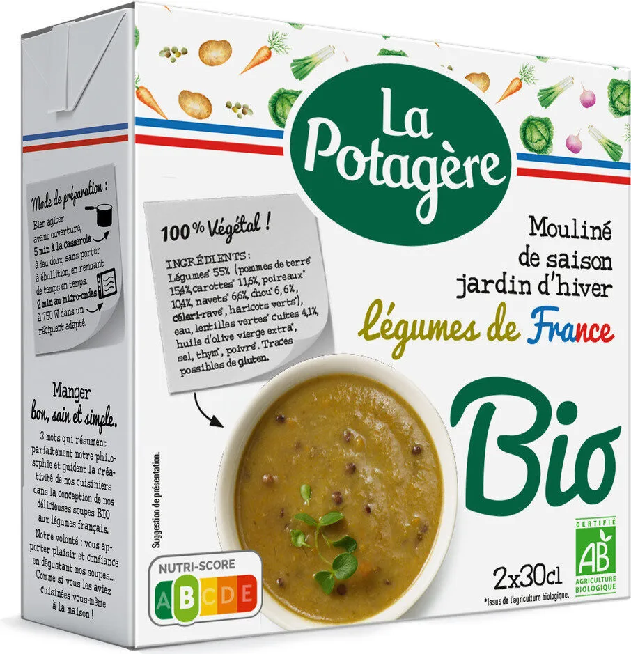 Mouliné de saison Jardin d'hiver BIO