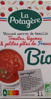 Velouté Tomates, légumes & petites pâtes de France