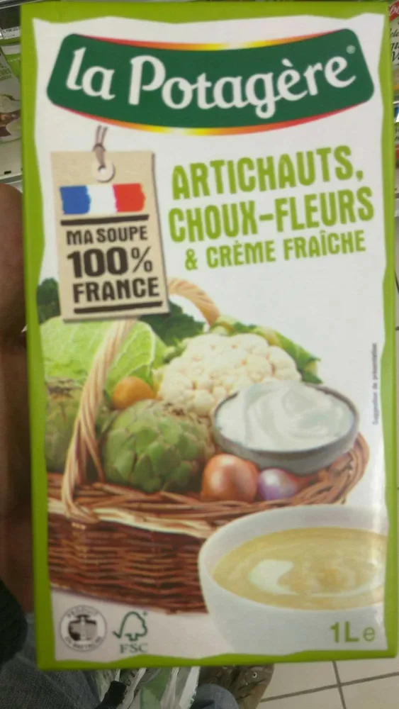 Artichauts, choux-fleurs & crème fraîche