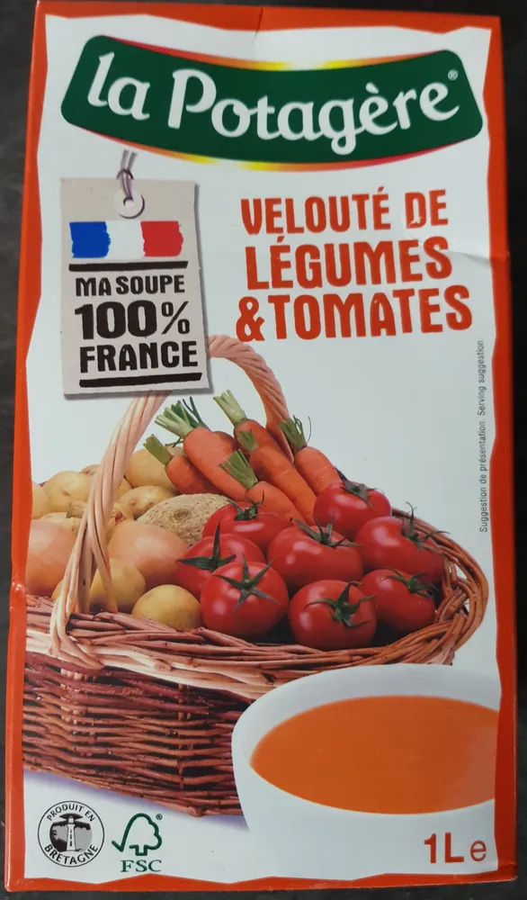 Velouté De Légumes Et Tomate
