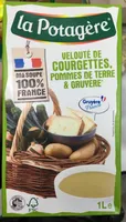 Velouté de courgettes, pommes de terre & gruyère