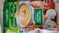 Velouté patate douce & chèvre et miel