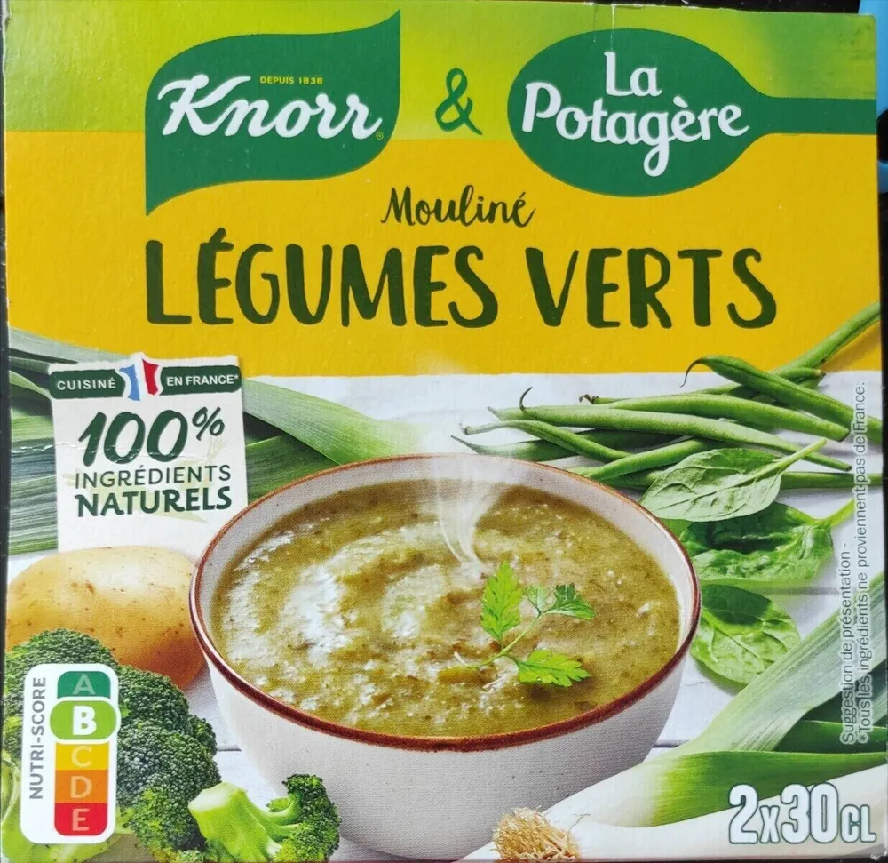 Mouliné Légumes verts