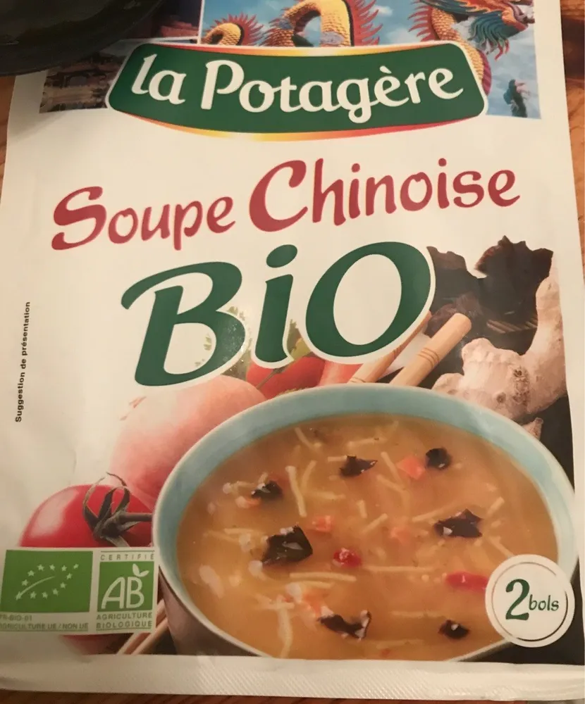 Soupe chinoise bio
