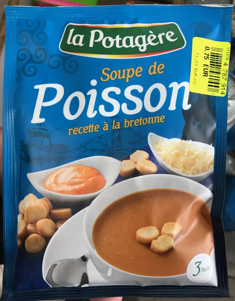 Soupe de poisson recette à la Bretonne