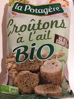 Croûtons à l'ail Bio au blé complet
