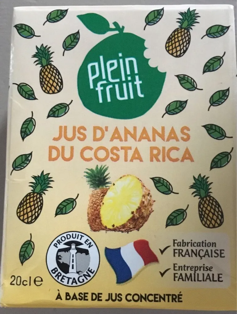 Jus d'ananas