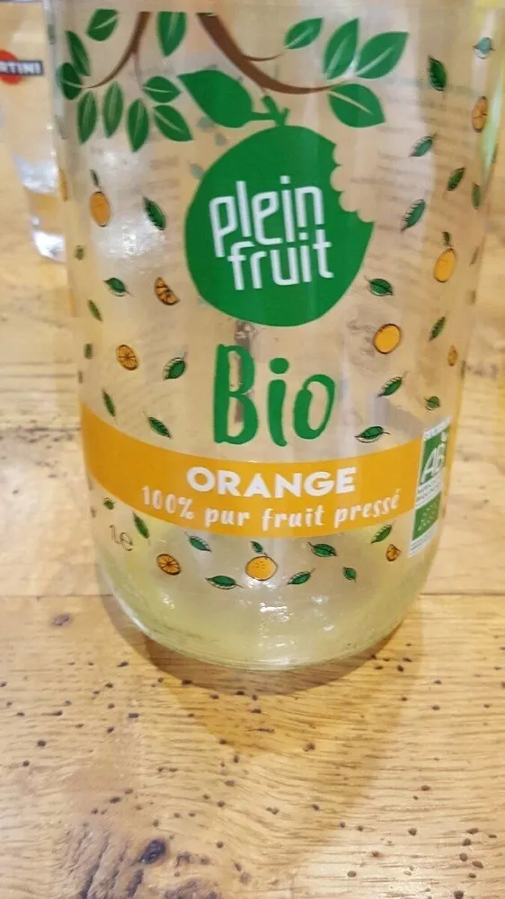 Pur jus d'orange bio