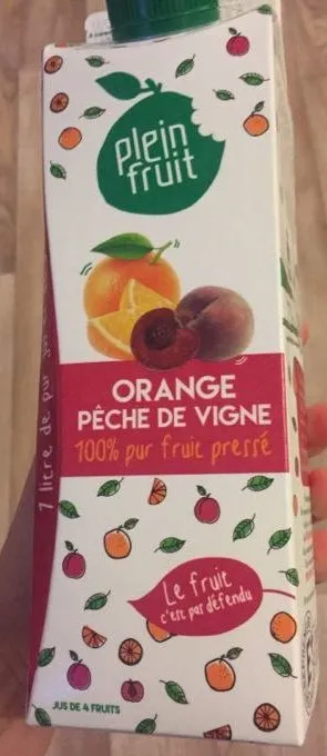 Orange Pêche De Vigne