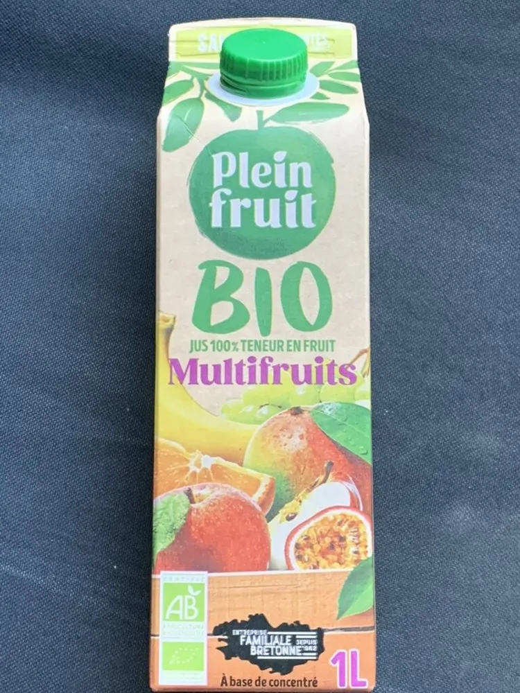 Jus multifruits