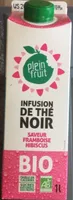 Infusion de thé vert saveur framboise hibiscus bio