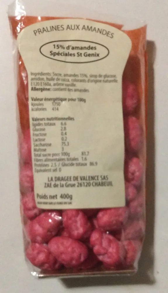 Pralines aux Amandes