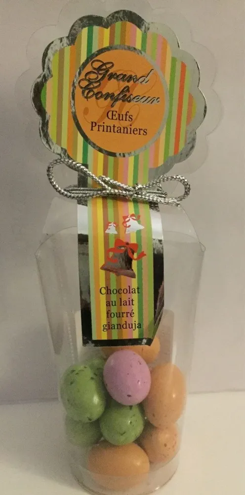 Chocolat au lait fourré gianduja